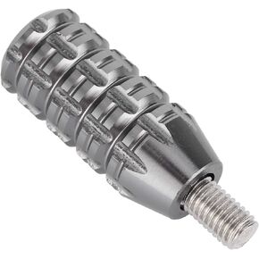 POCREATION Gear Shift Lever Pedal, Original Standard Enlarger Foot Peg Fits for Triumph Street Scrambler T100(Gray)