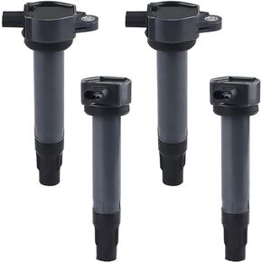 JDMON Ignition Coils Pack Compatible with Chrysler Dodge Jeep 200 Sebring Avenger Caliber Journey Compass Patriot 2007-2017 Replace for 4606824AB UF557 C1587 1.8L 2.2L 2.4L set of 4