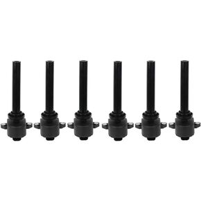 cciyu Pack of 6 Ignition Coils for Honda Passport for Isuzu Amigo/Axiom/Rodeo/Rodeo Sport/Trooper 2000-2004 Fit for UF251 C1256 5C1143