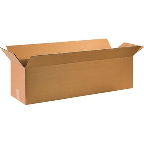 PARTNERS BRAND 36x10x10 Long Corrugated Boxes, Long, 36L x 10W x 10H, Pack of 20 | Shipping, Packaging, Moving, Storage Box for Home or Business, Strong Wholesale Bulk Boxes