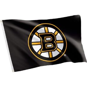 Desert Cactus Boston Bruins 100% Polyester Indoor Outdoor 3x5 feet National Hockey League Team Flags (Design #1)