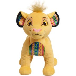 Just Play Disney The Lion King 30th Anniversary Simba Large Plush Stuffed Animal, 12-inch Plushie, Lion, Kids Toys for Ages 2 Up