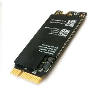 Bluetooth 4.0 Dual-Band Network Card,2.4G/5Ghz Gigabit WiFi Airport Wireless Network Card BCM94360CS BCM94360CSAX Replacement for MacBook Pro 13" and 15" Retina A1502 A1398 A1347 (Late 2013-Late 2014)