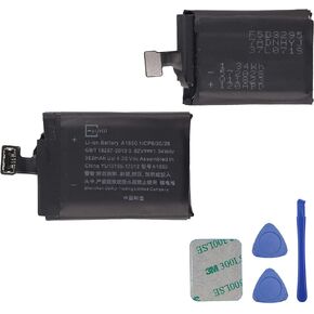 New Replacement Battery A1850 Compatible with Apple Watch Series 3 42mm GPS + Cellular Version with Tools