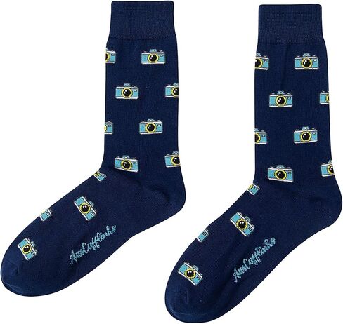 AUSCUFFLINKS Socks For Him | Fun Socks Gift for Her | Happy Gift Socks Quirky Novelty Present for Dad | Socks for Mum in Saudi Arabia