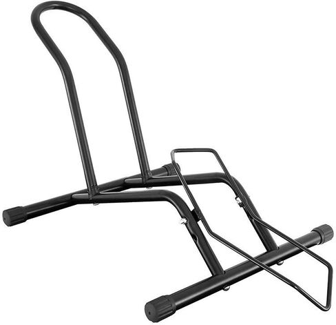 Bike Parking Stand Bike Floor Stand Single Portable for 16-29 Inch Road Mountain Bike Kid Bicycle Stand Bike Wheel Holder Garage Bike Stand Floor Vertical Indoor Outdoor in Saudi Arabia
