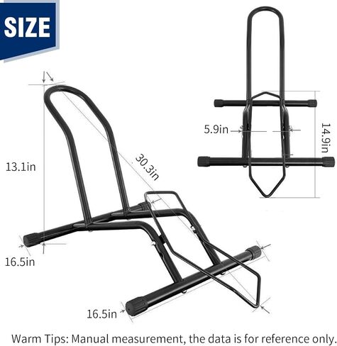 Bike Parking Stand Bike Floor Stand Single Portable for 16-29 Inch Road Mountain Bike Kid Bicycle Stand Bike Wheel Holder Garage Bike Stand Floor Vertical Indoor Outdoor in Saudi Arabia