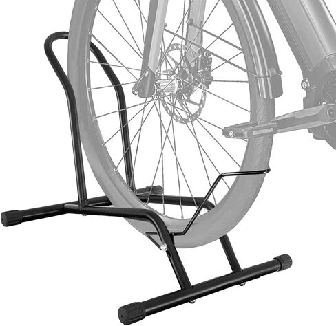 Bike Parking Stand Bike Floor Stand Single Portable for 16-29 Inch Road Mountain Bike Kid Bicycle Stand Bike Wheel Holder Garage Bike Stand Floor Vertical Indoor Outdoor in Saudi Arabia