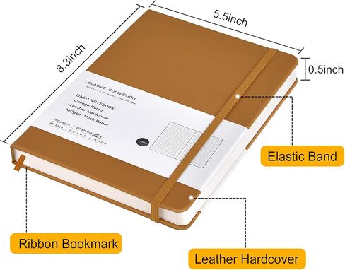 12 Pack Notebooks Journals Hardcover Spiral Notebook College Ruled Lined Paper Notebooks Subject Notebook A5 Size 5.5"x 8.3" for Office and School Supplies (Black) in Saudi Arabia