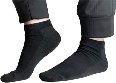 جوارب رجالية مستديرة ذات قصة منخفضة | نسيج الجرافين المتكامل | متعددة الاستخدامات وغير قابلة للتدمير | سلسلة ملابس رياضية in Kuwait