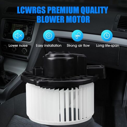 محرك منفاخ تيار متردد مع مروحة يناسب 2010-2019 Subaru Legacy Outback، 2007-2009 Lexus RX350، 2006-2010 Toyota Sienna، 08-15 Cadillac CTS، 07-11 Cadillac SRX STS HVAC محرك منفاخ السخان يستبدل # 700228 in Saudi Arabia