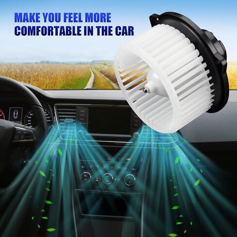 محرك منفاخ تيار متردد مع مروحة يناسب 2010-2019 Subaru Legacy Outback، 2007-2009 Lexus RX350، 2006-2010 Toyota Sienna، 08-15 Cadillac CTS، 07-11 Cadillac SRX STS HVAC محرك منفاخ السخان يستبدل # 700228 in Saudi Arabia
