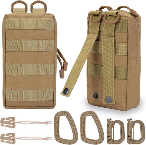 Phoking Molle Pouch Versatile Tactical EDC Pouches Molle Compact Organizer Water-Resistant Utility Pouch in Saudi Arabia