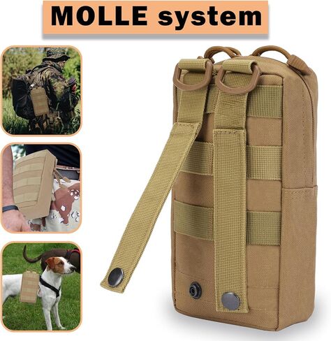 Phoking Molle Pouch Versatile Tactical EDC Pouches Molle Compact Organizer Water-Resistant Utility Pouch in Saudi Arabia