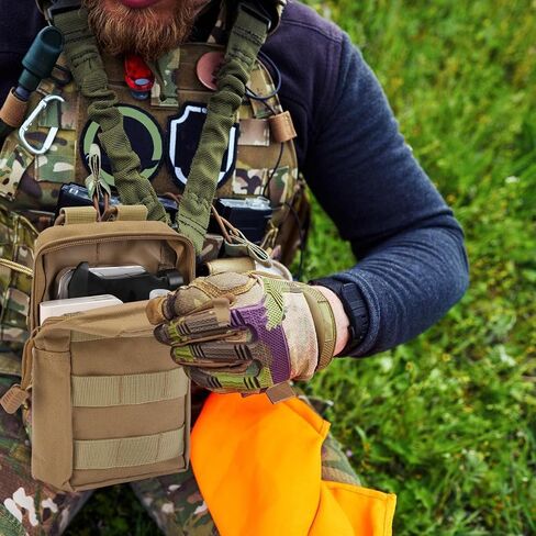 Phoking Molle Pouch Versatile Tactical EDC Pouches Molle Compact Organizer Water-Resistant Utility Pouch in Saudi Arabia