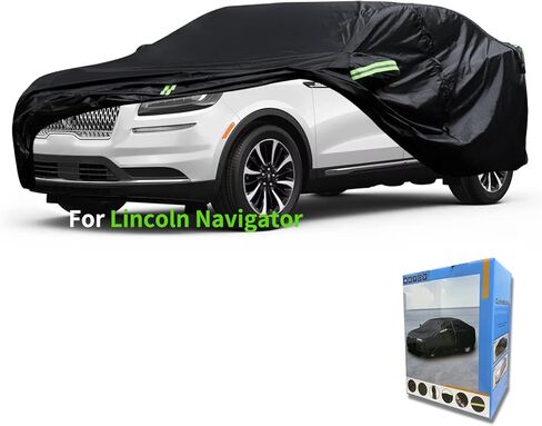 Custom-Fit for Lincoln Car Cover, Automobiles All Weather Waterproof, Car Cover All Weather Snowproof UV Protection Windproof Outdoor Full car Cover (for Lincoln CONTINENTAI) in Kuwait