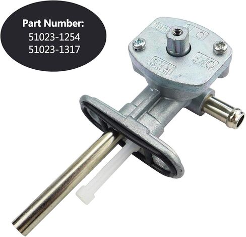 Fuel Valve Petcock with Lever Screw Fit for Yamaha Kodiak YFM400FA YFM450FA 4x4 2003-2006, Fit for Yamaha Grizzly YFM450 2012-2014, Fuel Tank Switch Valve Replace 5GH-24500-10-00 in Saudi Arabia