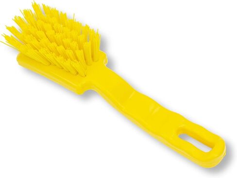 SPARTA 41395EC03 Plastic Scrub Brush, Detail Brush, Kitchen Brush With Hanging Hole For Cleaning, 7 Inches, Black in Saudi Arabia
