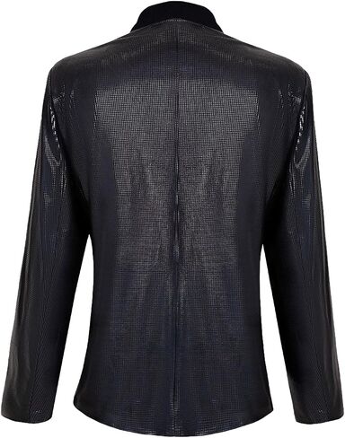 Men's 70s Disco Jacket Sequin Blazer Shiny Party Prom Outfit in Saudi Arabia