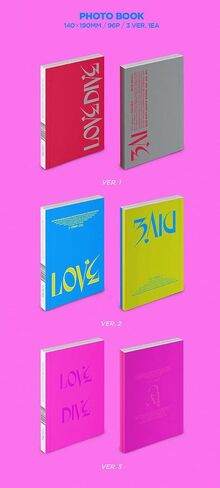 IVE : LOVE DIVE [VER. 3] The 2nd Single Album CD-R+Photobook+Photocard+Heart Hologram Card+(Extra IVE 6 Photocards) in Saudi Arabia