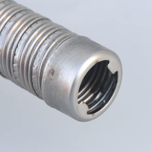 QISF أنبوب عادم داخلي 24 مم مع مشابك، فولاذ مقاوم للصدأ بطول 1 متر متوافق مع Webasto Eberspacher سخانات هواء الديزل لوقوف السيارات وخرطوم تنفيس غاز الديزل in Kuwait