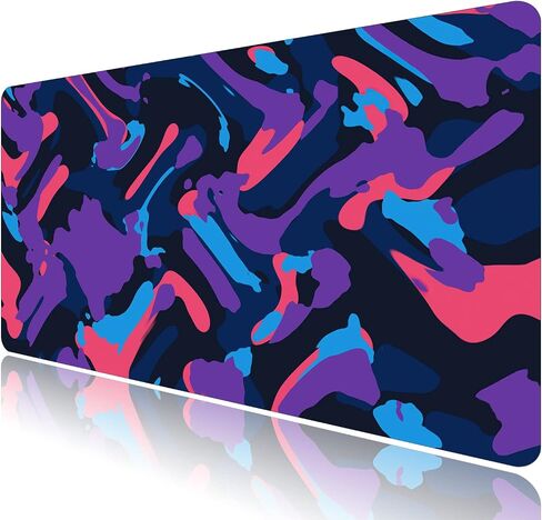 Large Mouse Pad, Big Gaming Mouse Pad with Stitched Edges, Waterproof and Non-Slip Desk Mat, XXL Extended Keyboard Pad for Home Office Accessories (35.4×15.75×0.1 inch, U81) in Saudi Arabia