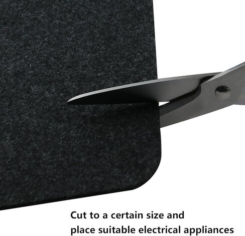 4 قطع من السجادات المقاومة للحرارة للمقلاة الهوائية، 17.32 بوصة × 11.81 بوصة، أدوات المطبخ، حصيرة منزلقة من اللباد، ماكينة صنع القهوة، واقي للحرارة على سطح المطبخ، حصيرة سيليكون غير قابلة للانزلاق in Kuwait