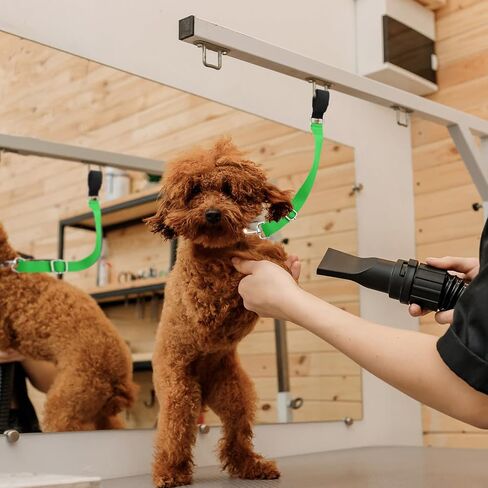 6 Pcs Pet Dog Grooming Arm Accessories Extension Strap Nylon Grooming Loops Cam Lock Dog Loops Adjustable Quick Release Bathing Tether Straps Secure and Stable Dog Leash Extender for Bathtub in Saudi Arabia
