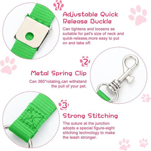 6 Pcs Pet Dog Grooming Arm Accessories Extension Strap Nylon Grooming Loops Cam Lock Dog Loops Adjustable Quick Release Bathing Tether Straps Secure and Stable Dog Leash Extender for Bathtub in Saudi Arabia