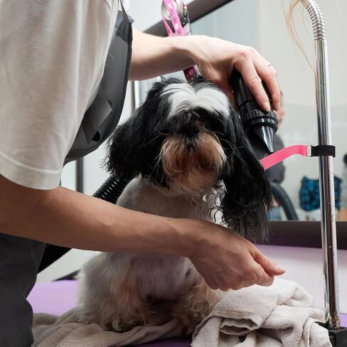 6 Pcs Pet Dog Grooming Arm Accessories Extension Strap Nylon Grooming Loops Cam Lock Dog Loops Adjustable Quick Release Bathing Tether Straps Secure and Stable Dog Leash Extender for Bathtub in Saudi Arabia