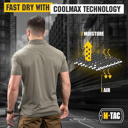 مجموعة الملابس العسكرية M-Tac Ultimate التكتيكية Gear Bundle تتميز بقميص بولو مسامي، تي شيرت Coolmax سريع الجفاف، رقعة علم الولايات المتحدة الأمريكية العتيقة، ورقعة معنويات Ace of Spades (XL، OCP/Camo/أسود) in Saudi Arabia