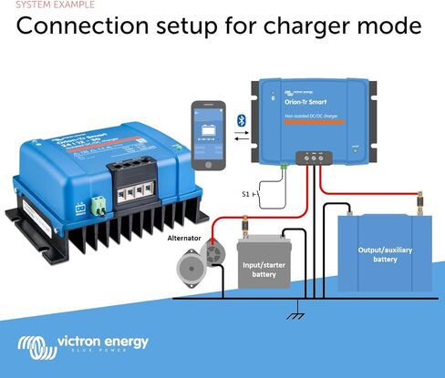 Victron Energy Orion-Tr Smart 24/12-Volt 30 amp 360-Watt DC-DC Charger Isolated (Bluetooth) in Saudi Arabia