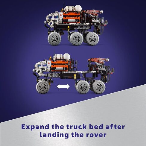 LEGO Technic Mars Crew Exploration Rover Building Set, Space Gift for Boys and Girls, Science Project, NASA Inspired Toy, Advanced Building Kit for Kids Ages 10 and Up, 42180 in Saudi Arabia