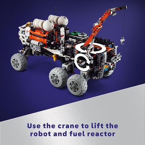 LEGO Technic Mars Crew Exploration Rover Building Set, Space Gift for Boys and Girls, Science Project, NASA Inspired Toy, Advanced Building Kit for Kids Ages 10 and Up, 42180 in Saudi Arabia
