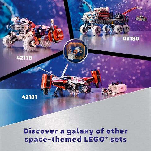 LEGO Technic Mars Crew Exploration Rover Building Set, Space Gift for Boys and Girls, Science Project, NASA Inspired Toy, Advanced Building Kit for Kids Ages 10 and Up, 42180 in Saudi Arabia
