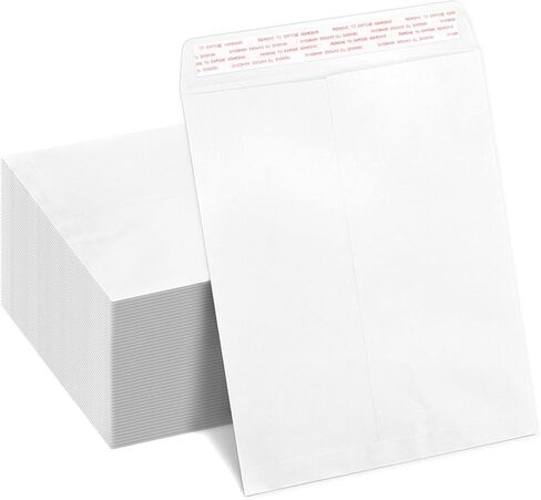 100 White Envelopes 9x12, Goefun Catalog Large Mailing Envelopes - 80GSM Paper, Letter Size Envelopes 9x12 Self Seal in Saudi Arabia