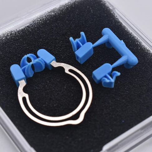 1 Set Dental Sectional Matrices Clip, Dental Matrix Sectional Contoured Matrices Clamps,Spring Clip,Forming Sheet Clip, Dentist Matrix Ring Tools (Type A) in Kuwait