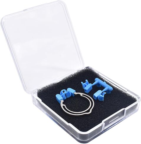 1 Set Dental Sectional Matrices Clip, Dental Matrix Sectional Contoured Matrices Clamps,Spring Clip,Forming Sheet Clip, Dentist Matrix Ring Tools (Type A) in Kuwait