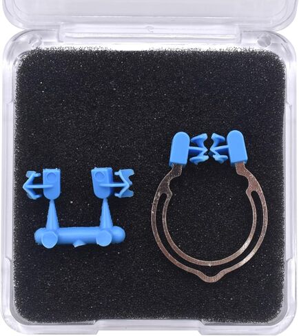 1 Set Dental Sectional Matrices Clip, Dental Matrix Sectional Contoured Matrices Clamps,Spring Clip,Forming Sheet Clip, Dentist Matrix Ring Tools (Type A) in Kuwait