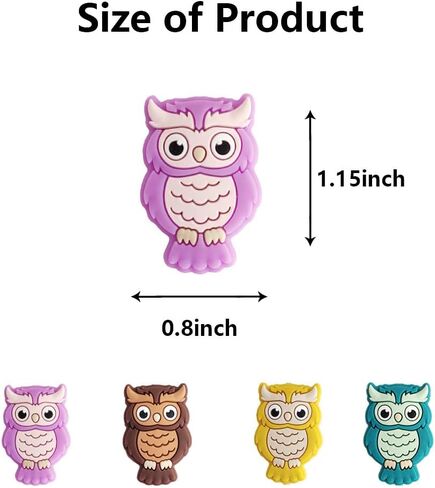 4 قطع من سدادات إبر الحياكة من Toeloioh، واقيات نقاط إبرة الحياكة على شكل قرد البطريق وبومة السمك، وأغطية نهاية حياكة الحيوانات الكرتونية، وإكسسوارات الحياكة (البطريق باللون الأسود) in Kuwait