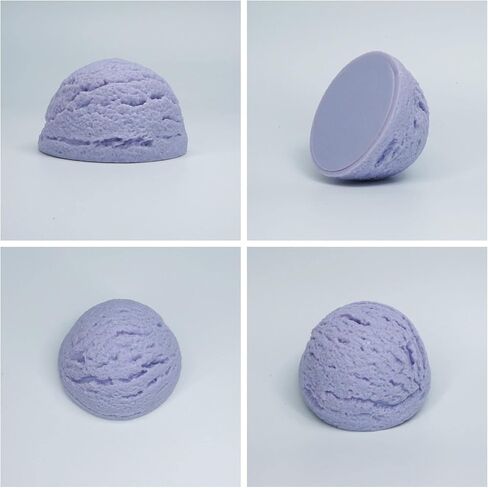 [6-Pack] Faux Ice Cream Scoop Balls - Artificial Desserts Replica and Props for Decoration (Multicolor) in Saudi Arabia