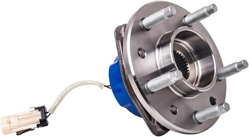 Front Wheel Hub and Bearing Assembly Left or Right Compatible Chevrolet Classic Malibu Alero Oldsmobile Cutlass (excluding Supreme Models) Pontiac Grand Am AUQDD 513137 [ 5 Lug W/ABS ] in Saudi Arabia