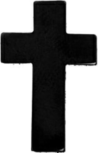 دبوس طية صدر السترة المتقاطع أو دبوس القبعة (لمسة نهائية سوداء) in Kuwait