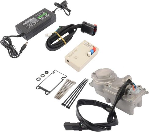 4034289 Turbo Turbocharger Electric Actuator with Calibration Box Replacement for Cummins ISX Engine 15.0L 2837201 4032760 2840524 AKWH in Saudi Arabia