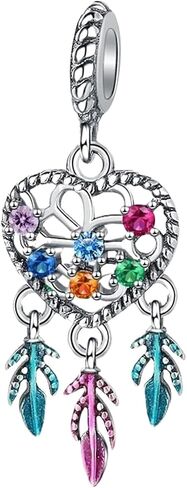 Cute Animal Charms for Bracelets and Necklaces 925 Sterling Silver Charms Jewelry Pendant Beads Charm Birthday Gift for Women Girls Mom Daughter in Saudi Arabia