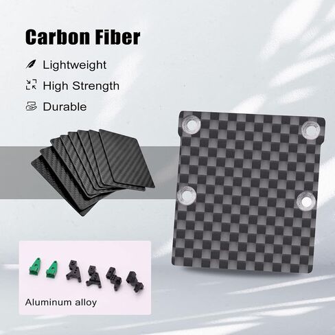 Carbon Fiber Adjustable Shock Mount Tower Set for Axial SCX24 C10 AXI00001 Deadbolt AXI90081 in Kuwait