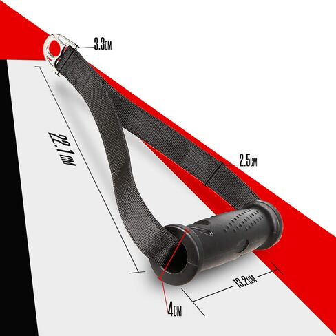 مقابض تمرين شديدة التحمل من SYL Fitness، ملحقات قبضة بديلة لبكرات آلة كابل الصالة الرياضية، وحزام المقاومة ومدرب القوة، وإكسسوارات التمرينات القابلة للسحب in Kuwait