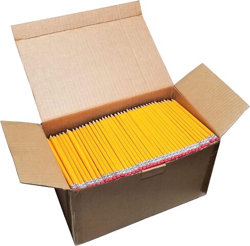 Pre-sharpened Pencils #2 HB Bulk Pack, 1000 Pencils in Saudi Arabia