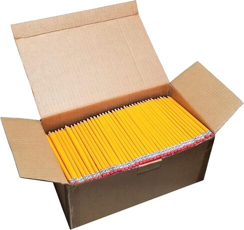 Pre-sharpened Pencils #2 HB Bulk Pack, 1000 Pencils in Saudi Arabia
