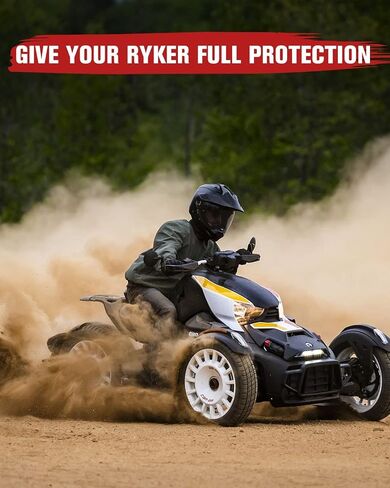 حاجز خلفي من A & UTV PRO لـ 2019-2022 Can-Am Ryker Fender Extension Mud اللوحات واقيات الطين، استبدال OEM # 219400963، 3PCS in Saudi Arabia